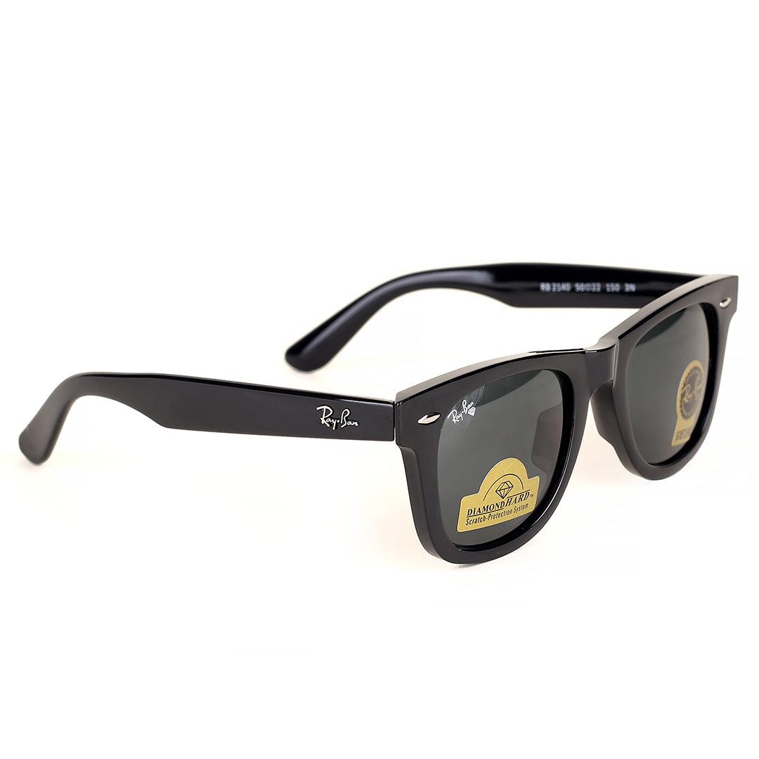 Ray-Ban New Wayfarer Flight Sunglasses Black Classic - Obeezi.com