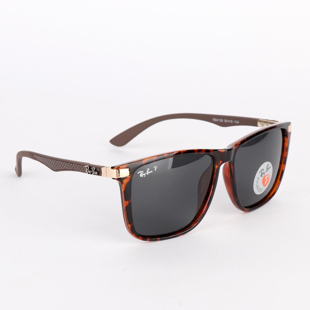 Ray-Ban Polarized Brown Crested Sunglasses - Obeezi.com