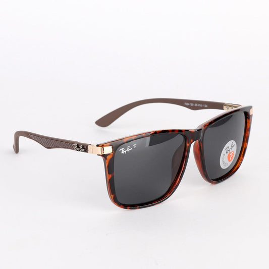 Ray-Ban Polarized Brown Crested Sunglasses - Obeezi.com