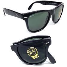 Ray-Ban RB4105-WAYFARER FOLDING CLASSIC Black SUN - Obeezi.com