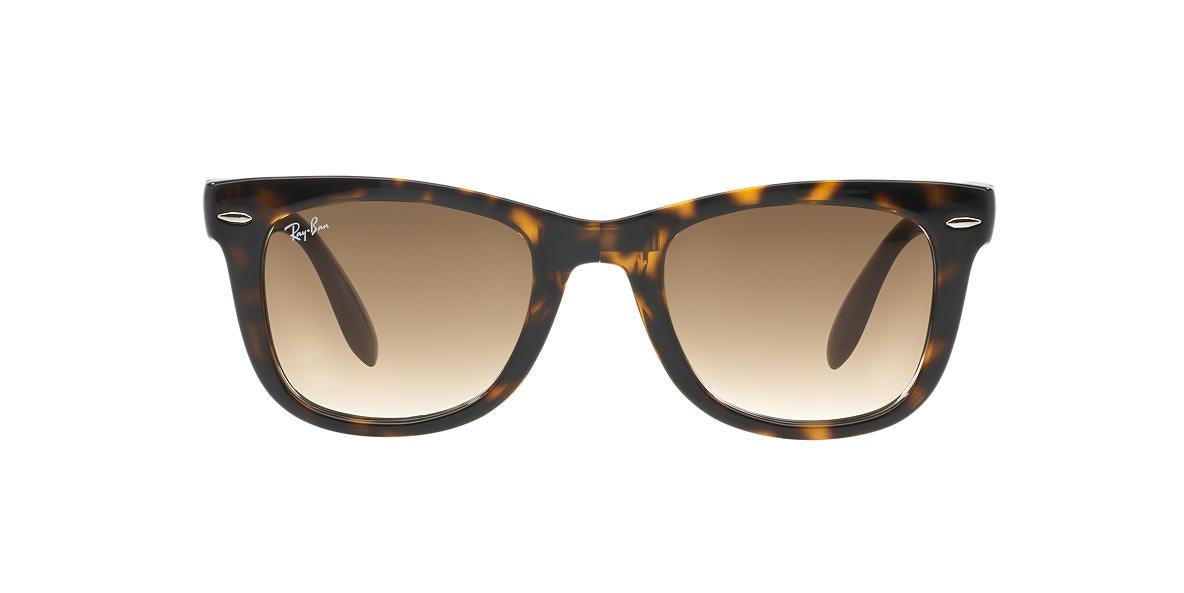 RAY-BAN Tortoise RB2140 WAYFARER Brown lenses - Obeezi.com