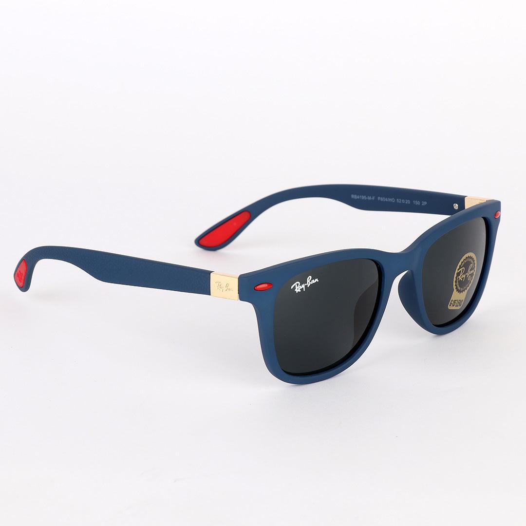 Ray-Ban Uv Protection Navyblue And Red Sunglasses - Obeezi.com