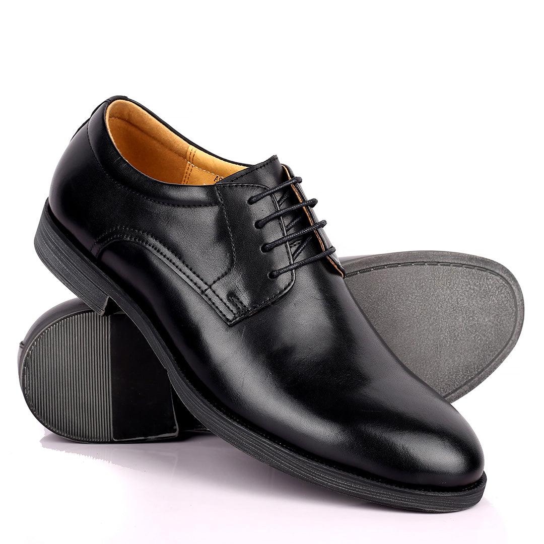 Rena Dulbecc Black Lace up Formal Superlative Shoe - Obeezi.com
