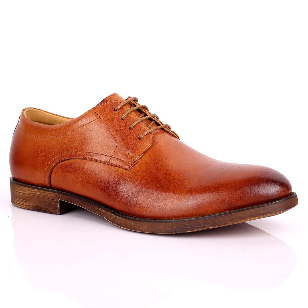 Rena Dulbecc Lace up Formal Superlative Shoe - Brown - Obeezi.com