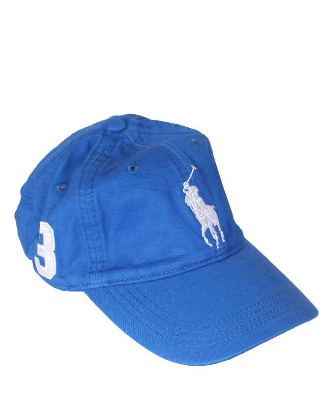 RL BaseBall Cap Big pony - Blue - Obeezi.com