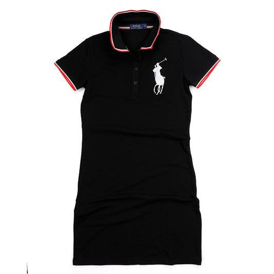 RL Big Pony Custom Fitted Ladies Gown- Black - Obeezi