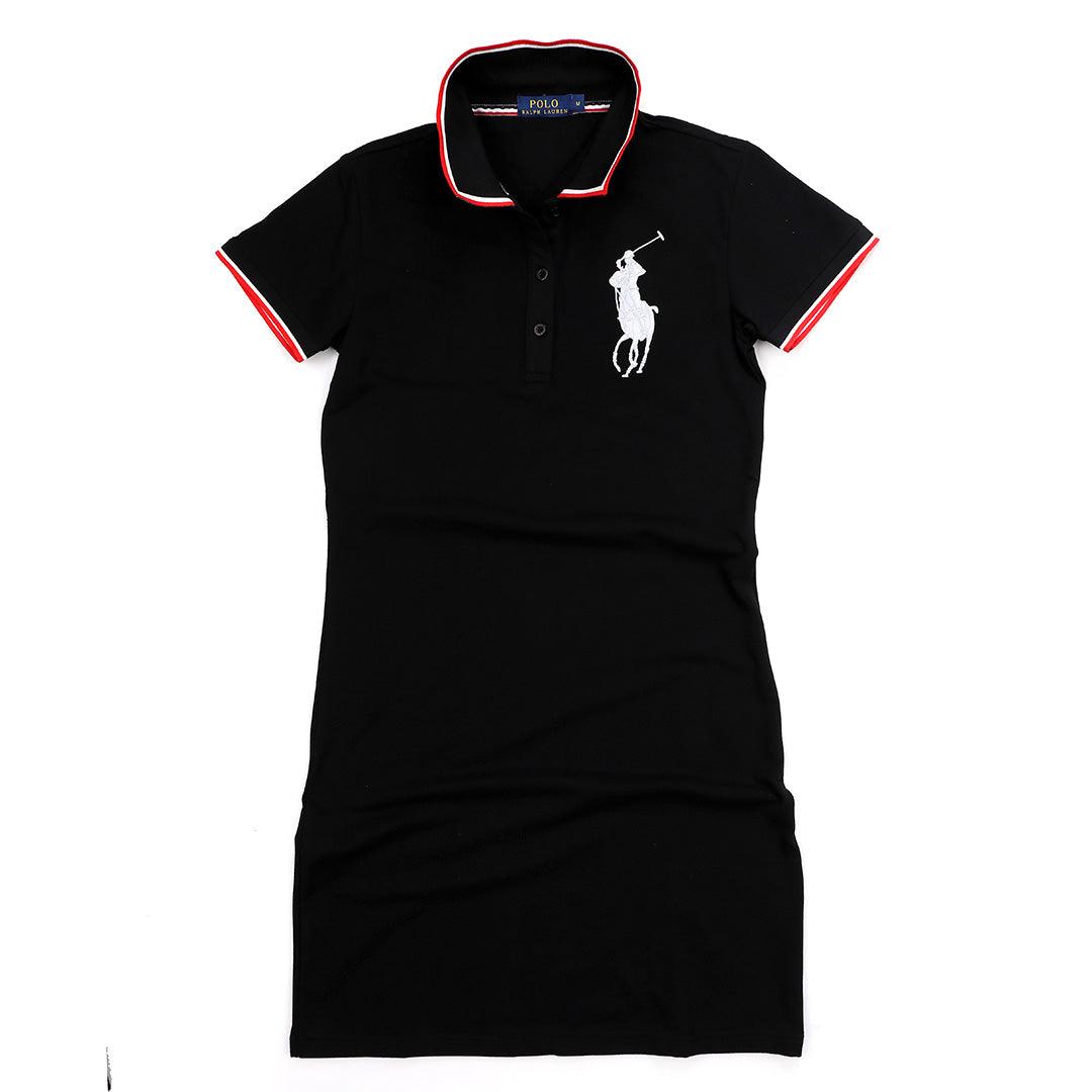 RL Big Pony Custom Fitted Ladies Gown- Black - Obeezi