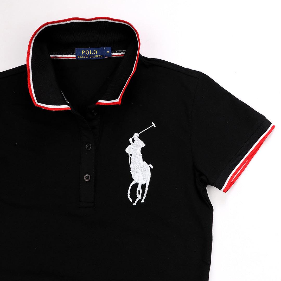 RL Big Pony Custom Fitted Ladies Gown- Black - Obeezi