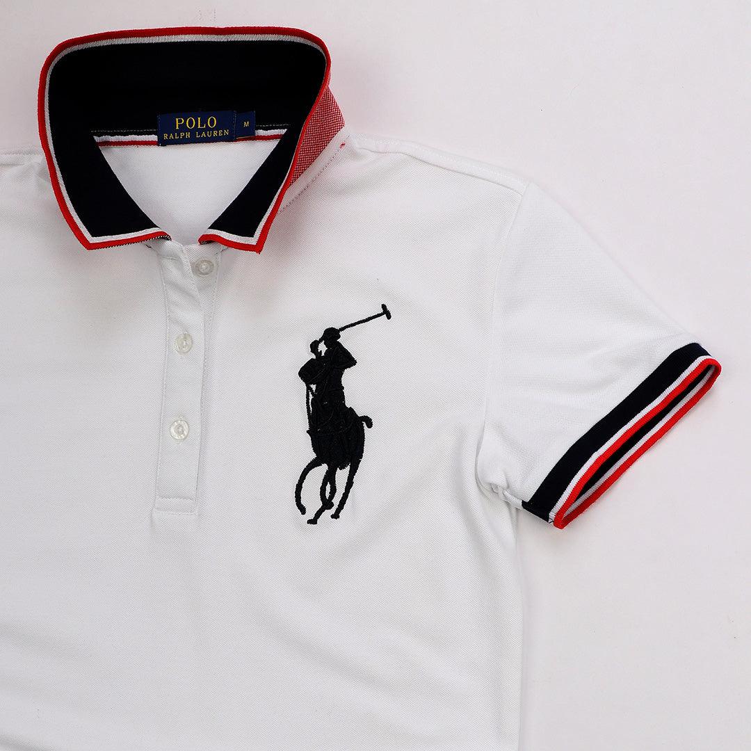 RL Big Pony Custom Fitted Ladies Gown- White - Obeezi