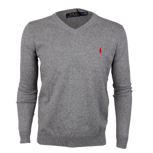 RL Classic Small Pony Grey Cardigan - Obeezi