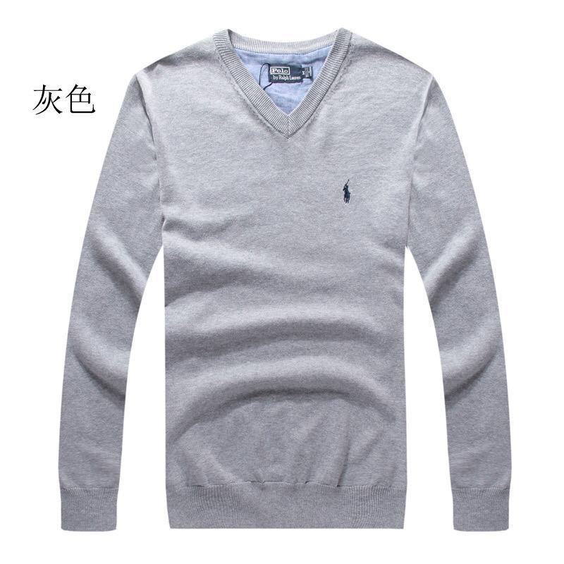 RL Classic Small Pony Grey Cardigan - Obeezi