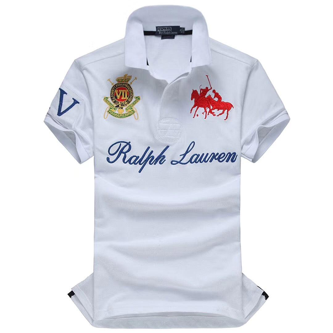 RL County Jockey Club Auren White Polo - Obeezi