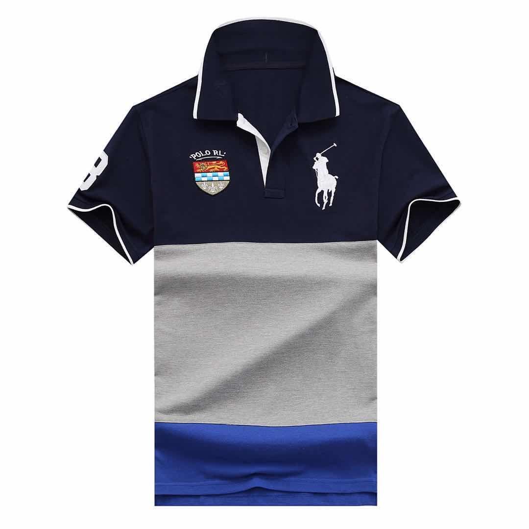 Rl Custom Fit Big Pony Polo Rl- Navyblue - Obeezi