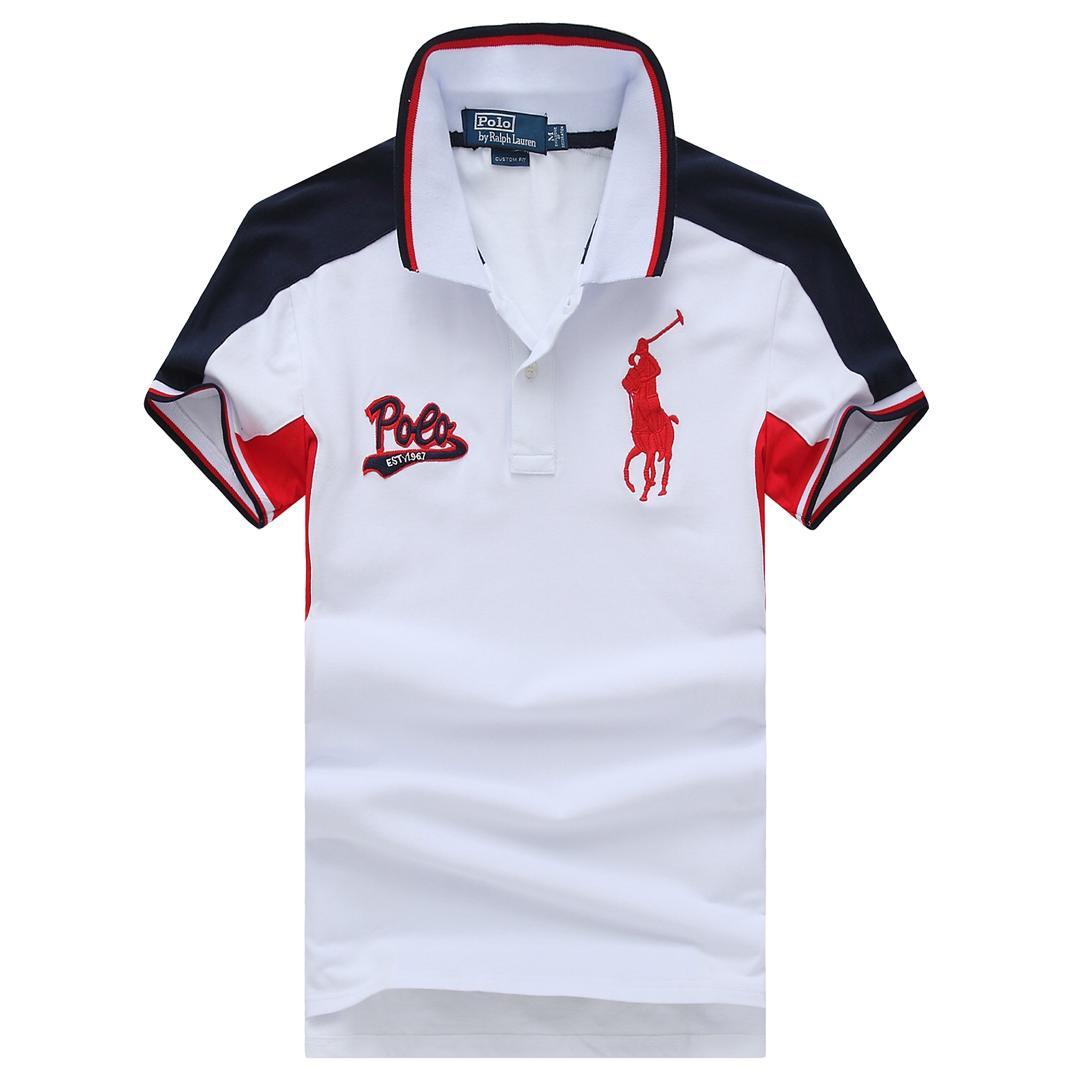 RL Custom Fit Polo 1967 White polo - Obeezi