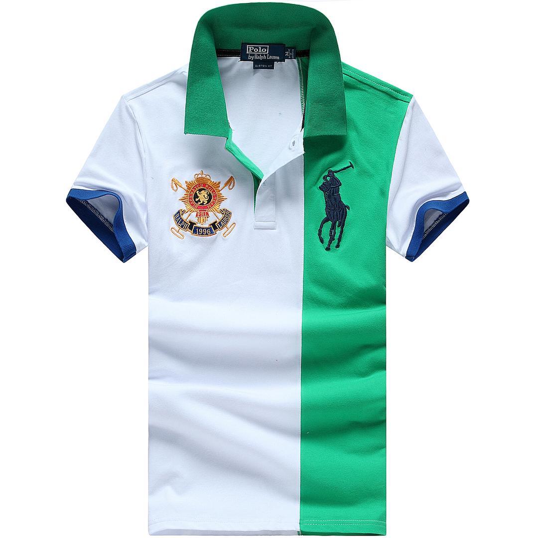 RL Custom Fitted Big Horse polo-Green - Obeezi