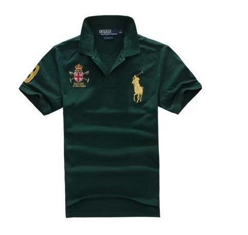 RL Mercer Polo Team All Green Short Sleeve Polo - Obeezi
