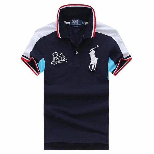 RL Polo Custom Fit Sash Big Pony Navyblue - Obeezi