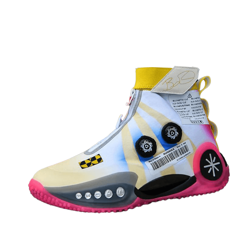 Runxma 2022 Cushioned Designer Sneakers -Multi Colors - Obeezi.com