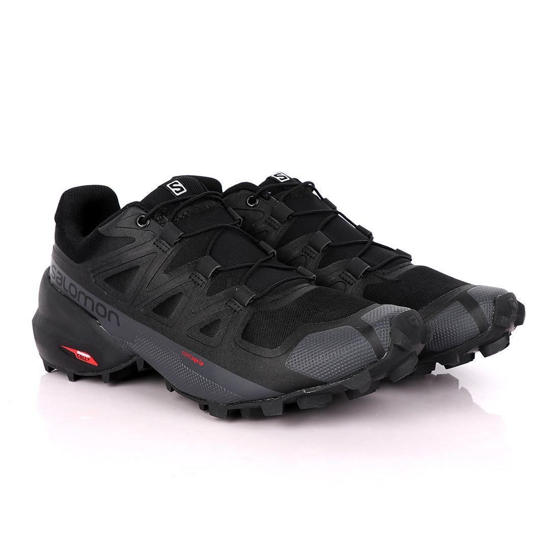Salomon Speedcross 5 Gtx Trail Black Running Sneakers - Obeezi