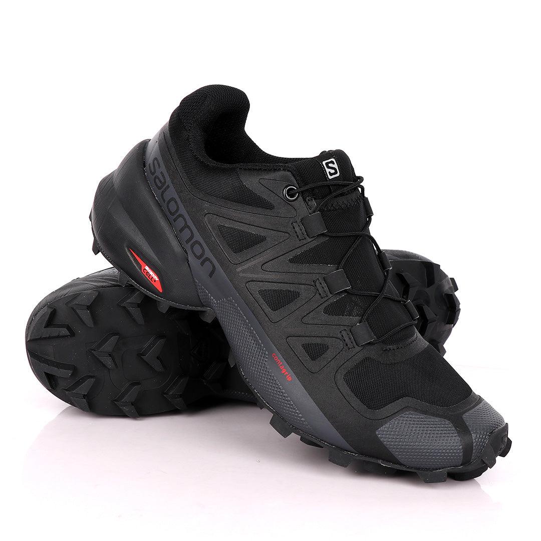 Salomon Speedcross 5 Gtx Trail Black Running Sneakers - Obeezi
