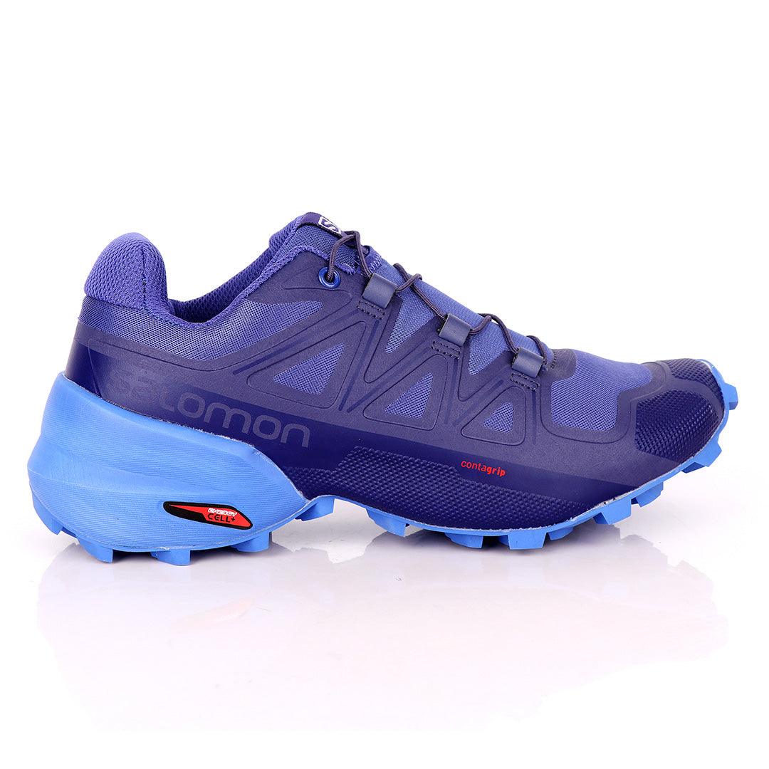 Salomon Speedcross 5 Gtx Trail Blue Running Sneakers - Obeezi
