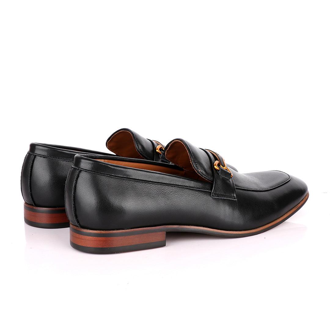 Salvatore Ferragamo Custom Designs Black Loafers - Obeezi
