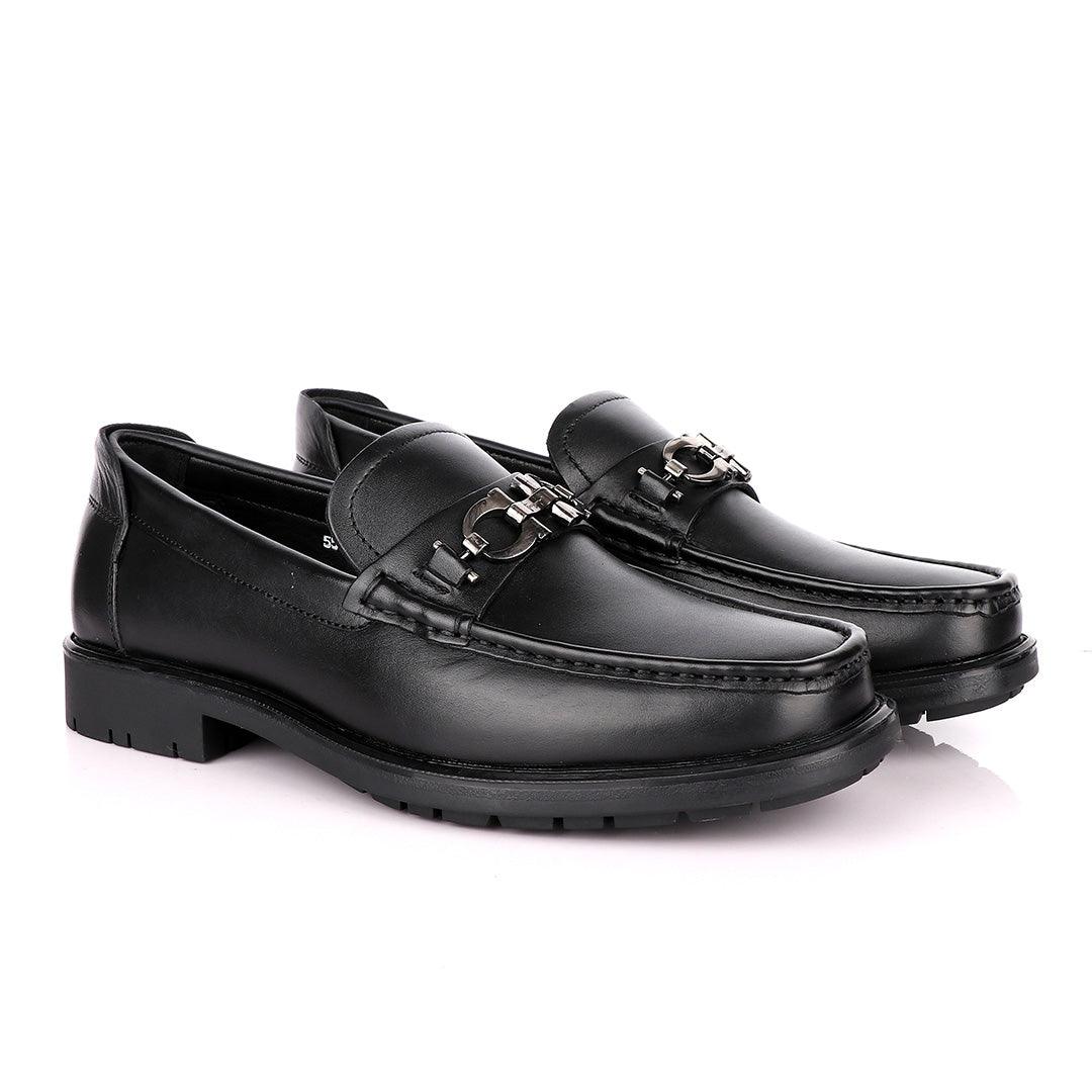 Salvatore Ferragamo Gaccini Bit Loafers - Obeezi