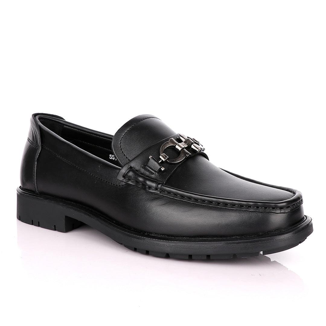 Salvatore Ferragamo Gaccini Bit Loafers - Obeezi