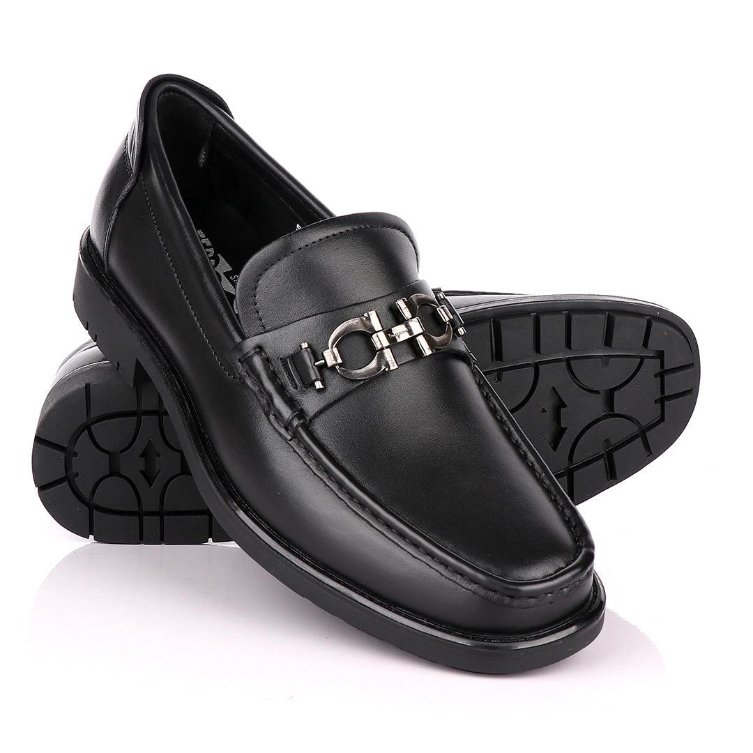 Salvatore Ferragamo Gaccini Bit Loafers - Obeezi