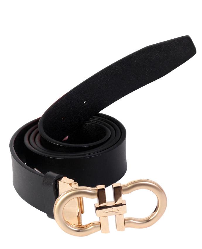 SALVATORE FERRAGAMO Gancio leather belt - Obeezi.com