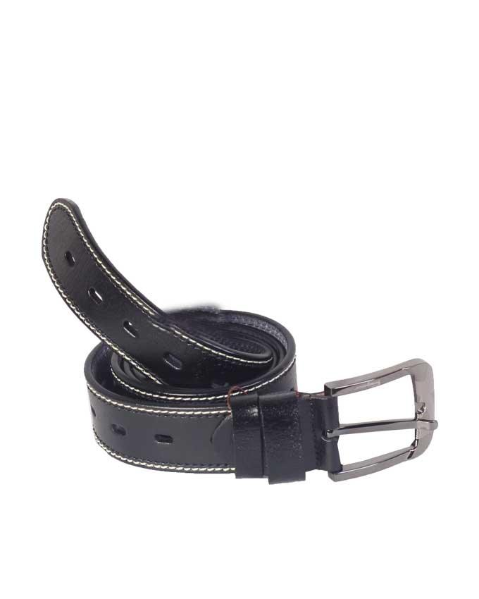 SALVATORE FERRAGAMO Leather belt Black - Obeezi.com