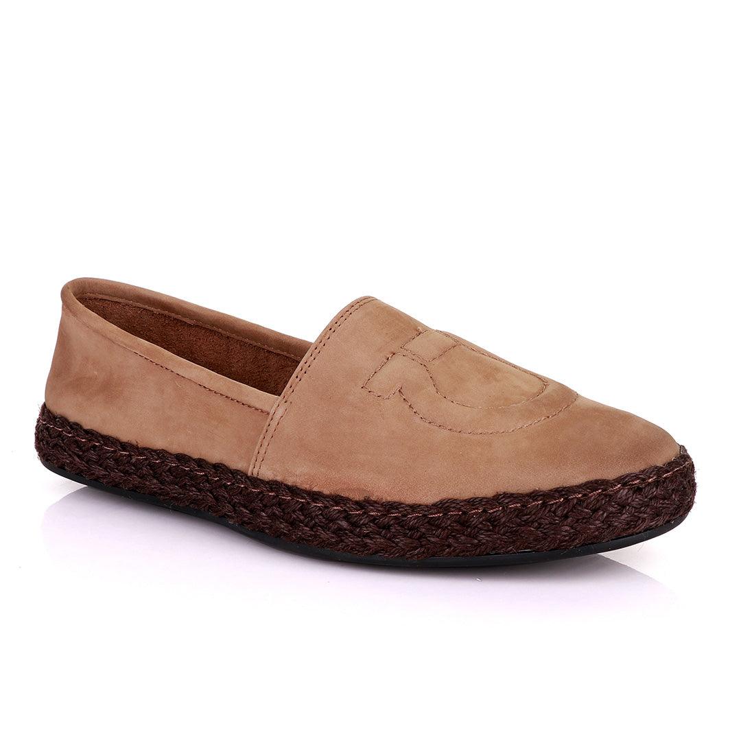 Salvatore Ferragamo Men's Suede Parigi loafers-Khaki - Obeezi