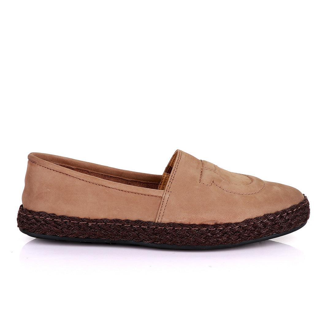 Salvatore Ferragamo Men's Suede Parigi loafers-Khaki - Obeezi