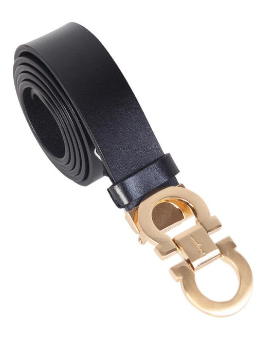 SALVATORE FERRAGAMO UNISEX LEATHER DESIGNER BELT - Obeezi.com