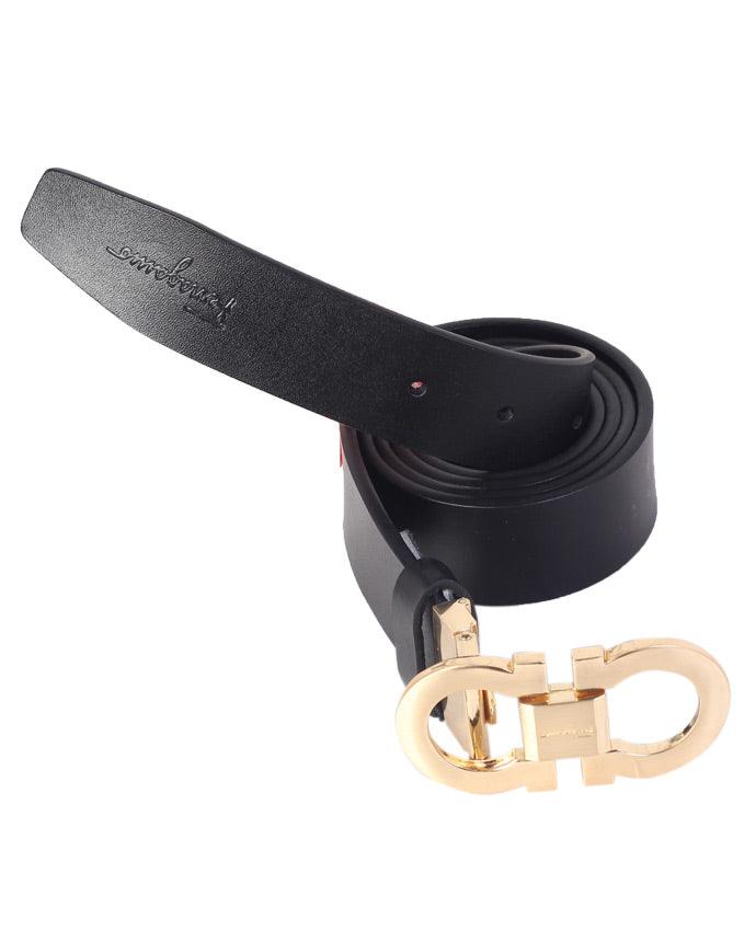 SALVATORE FERRAGAMO UNISEX LEATHER DESIGNER BELT - Obeezi.com