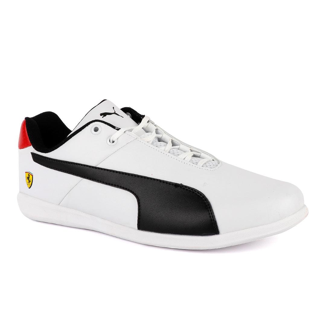 SF Future Cat Casual Puma Ferrari Sneakers-White - Obeezi