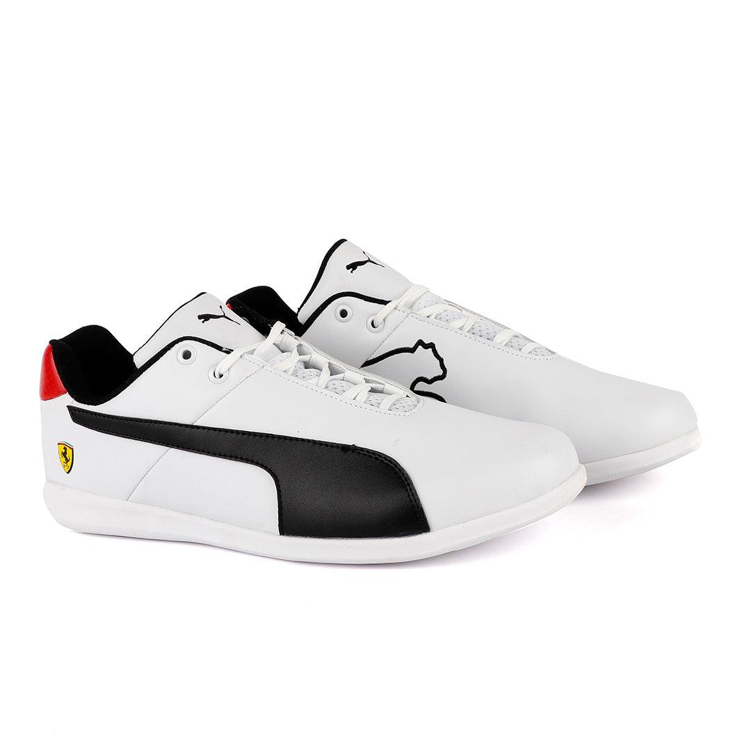 SF Future Cat Casual Puma Ferrari Sneakers-White - Obeezi