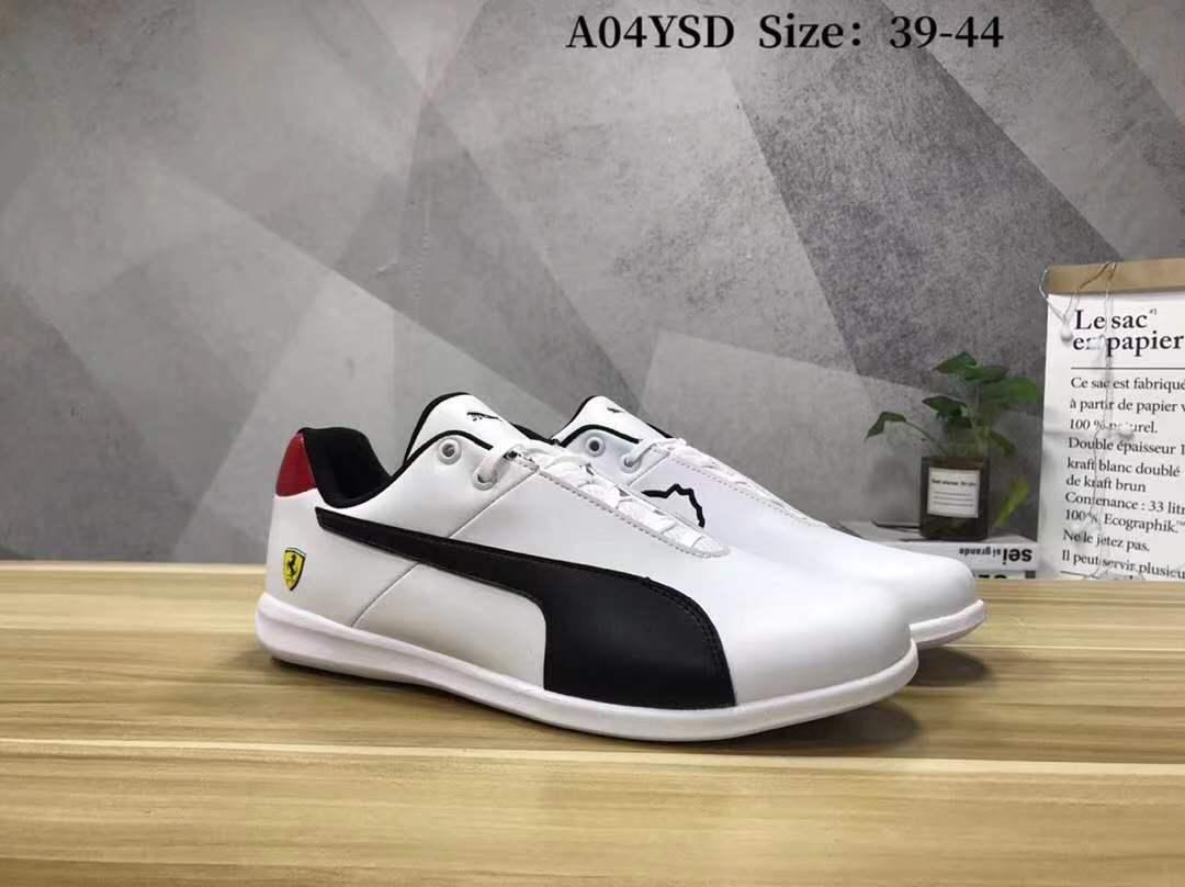 SF Future Cat Casual Puma Ferrari Sneakers-White - Obeezi