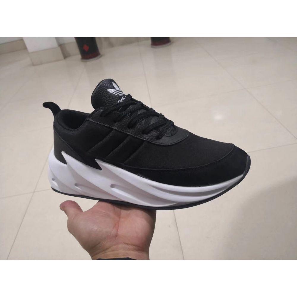 Sharks Styled Men's Fashion Sneakers Black - Obeezi