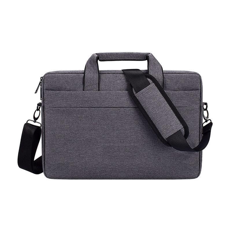 Shockproof Business Laptop Shoulder Bag- Grey - Obeezi.com
