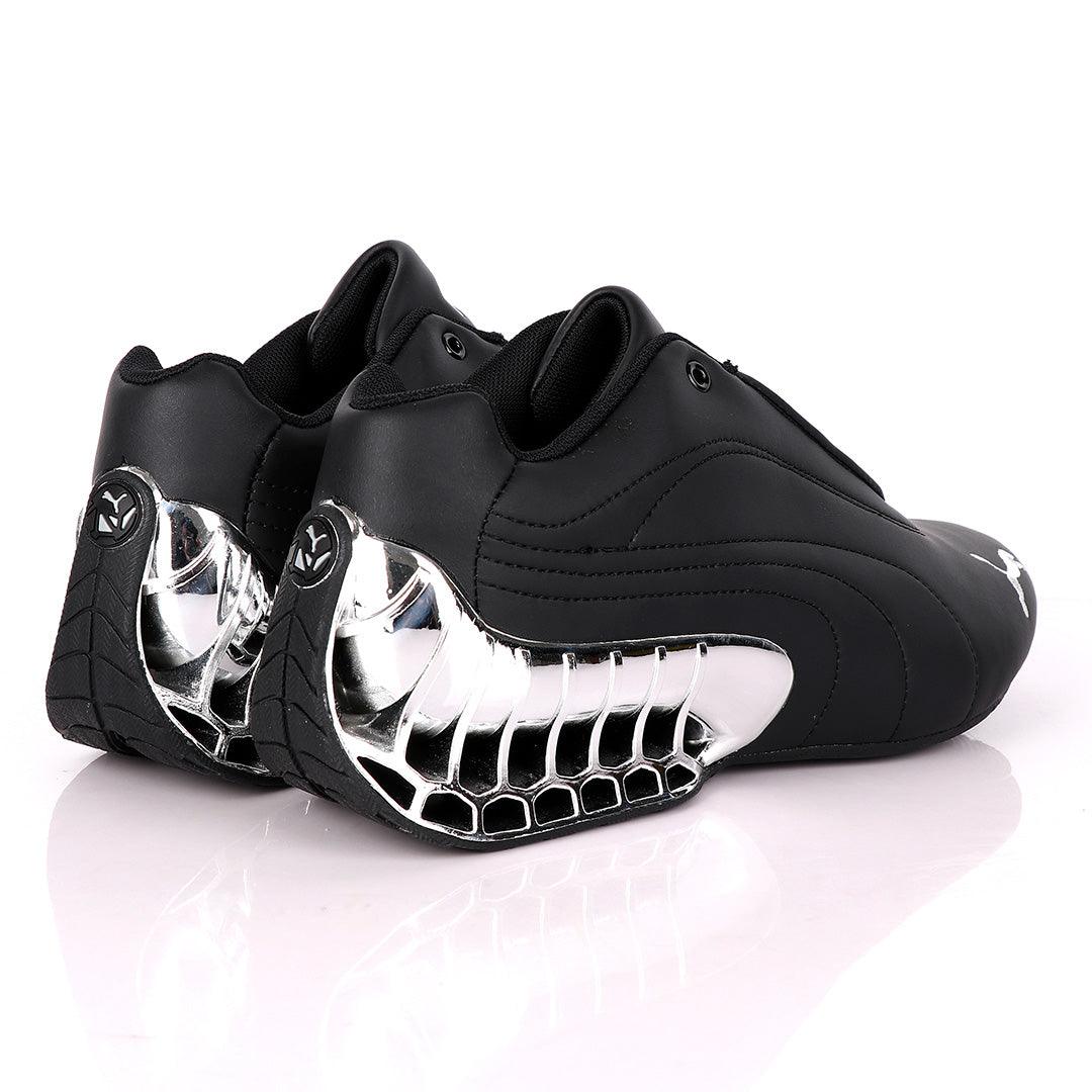 Silver Puma Future Super GT Sneakers -Black - Obeezi