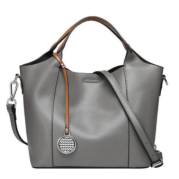 Slayers Ladies Tote Grab HandBag Grey - Obeezi.com