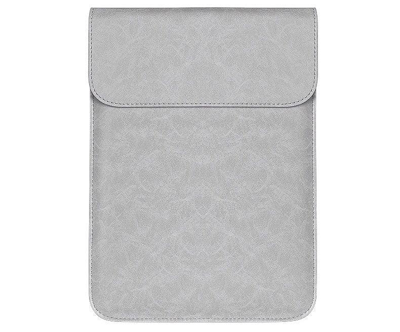 Sleek 2 In 1 Men's Slim Laptop Sleeve- Ash - Obeezi.com