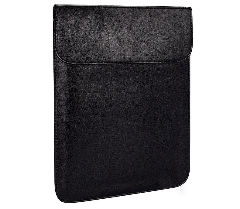 Sleek 2 In 1 Men's Slim Laptop Sleeve- Black - Obeezi.com