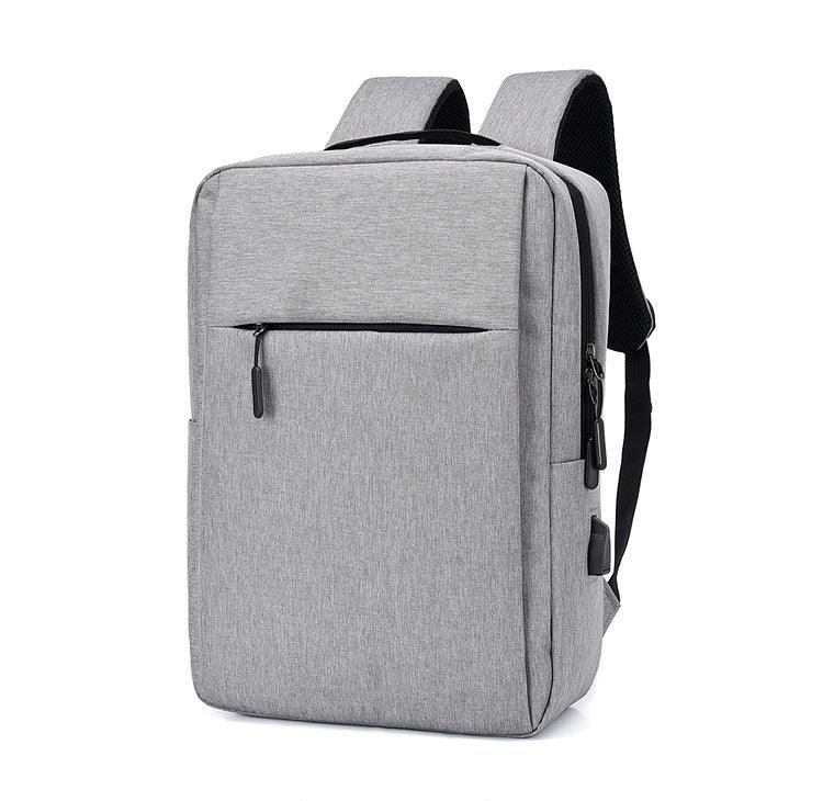 Smart Anti-Theft Oxford Backpack With Usb Charging Ports Bag-Grey - Obeezi.com