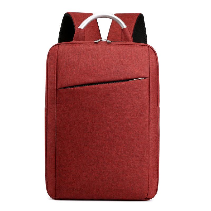Smart Oxford Red Backpack - Obeezi.com