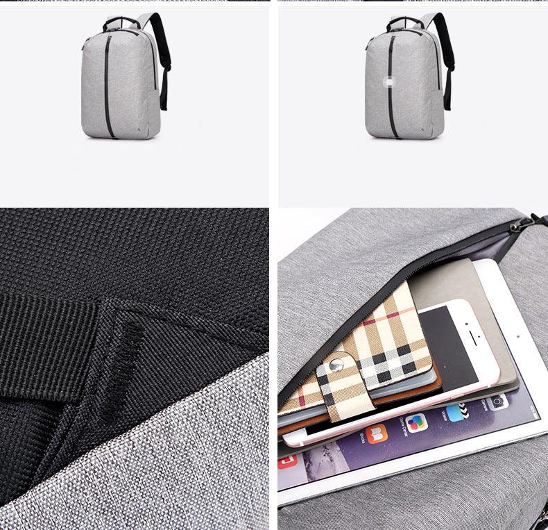 Smart Waterproof Grey Sports Backpack - Obeezi.com