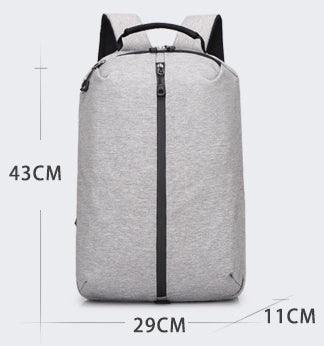 Smart Waterproof Grey Sports Backpack - Obeezi.com