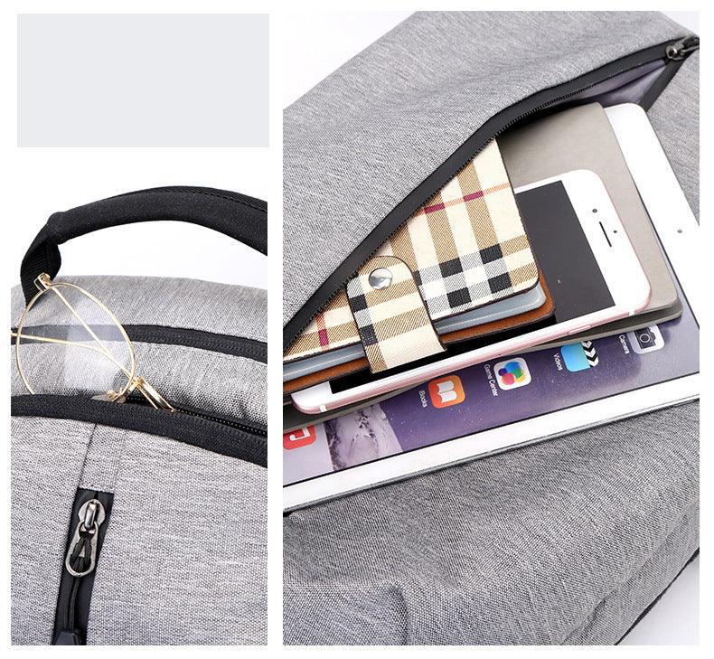 Smart Waterproof Grey Sports Backpack - Obeezi.com