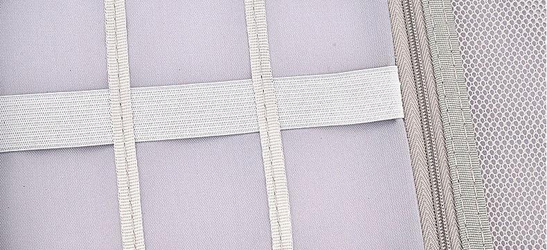 Soft Fabric Water Resistant Sleeve Double Zip Ipad Pouch Case- Pink - Obeezi.com